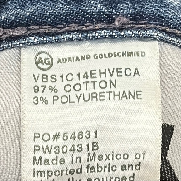 AG 28x32 Clove Relaxed Vintage Straight 0772 Jeans medium blue wash - Picture 10 of 14